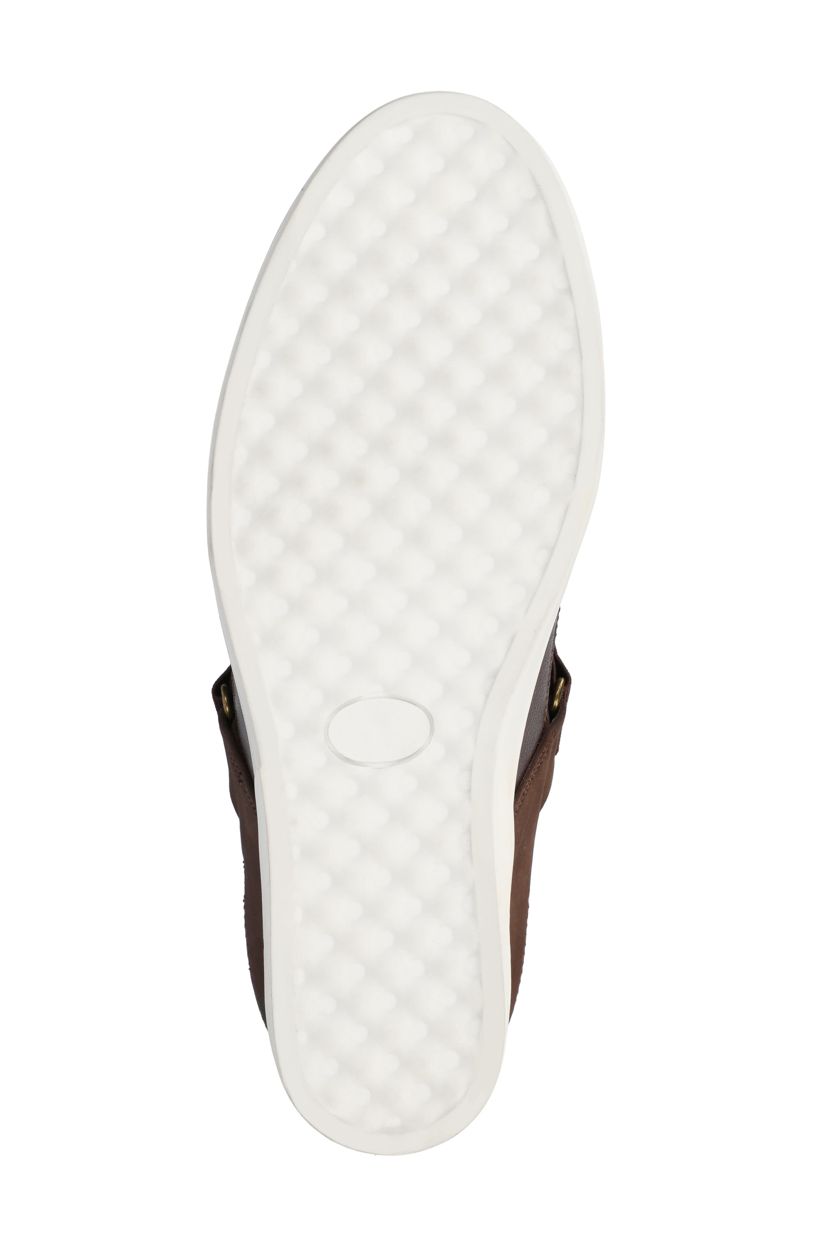 Damari Stretch Wedge Sneaker, Alternate, color, CHOCOLATE