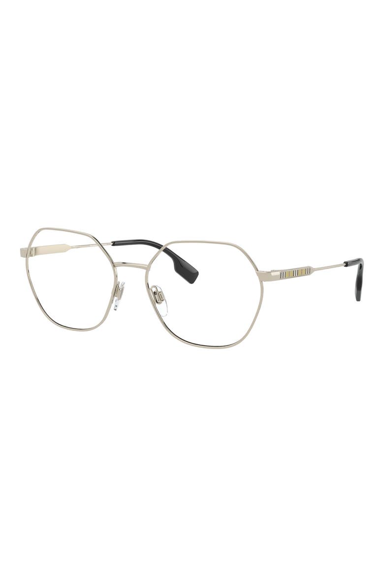 54mm Round Optical Glasses, Alternate, color, LIGHT GOLD