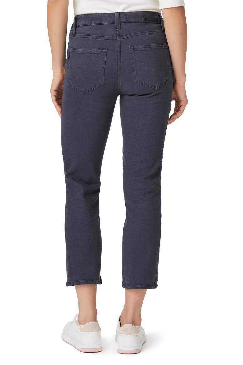 Cindy High Waist Crop Slim Straight Leg Jeans, Alternate, color, VINTAGE NAVY HAZE