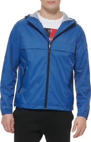 Tommy Hilfiger Hooded Rain Slicker