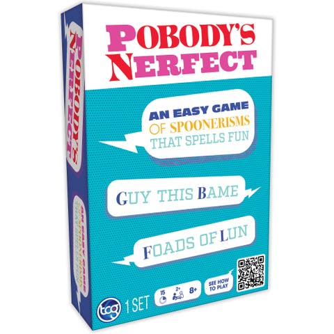 Pobody's Nerfect Game Party Game, 300 Cards, Ages 8+