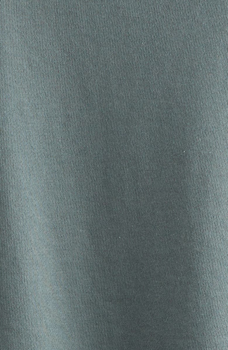 Treasure & Bond Kids' Graphic Raw Hem Crop Crewneck Sweatshirt, Alternate, color, Green Balsam Elton