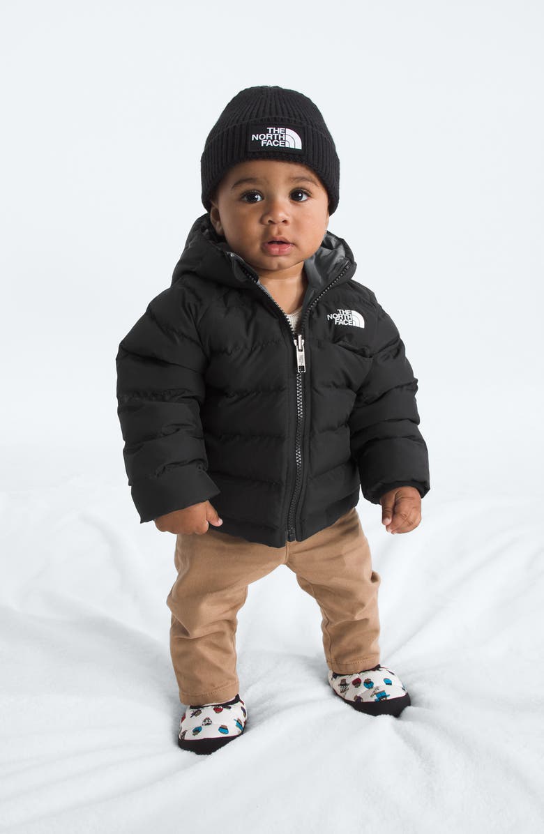 The North Face Perrito Reversible Water Repellent Recycled Polyester Jacket, Alternate, color, Tnf Black/ Smoked Pearl