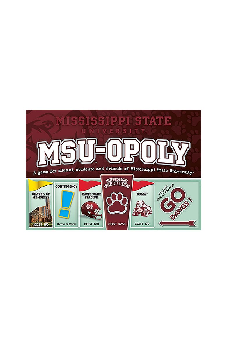 Msuopoly Mississippi State Monopoly Board Game, Alternate, color, Multicolored