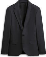 Bugatchi Solid Stretch Wool Travel Blazer