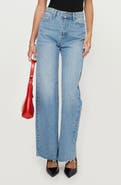 Princess Polly Henesey High Waist Straight Leg Jeans