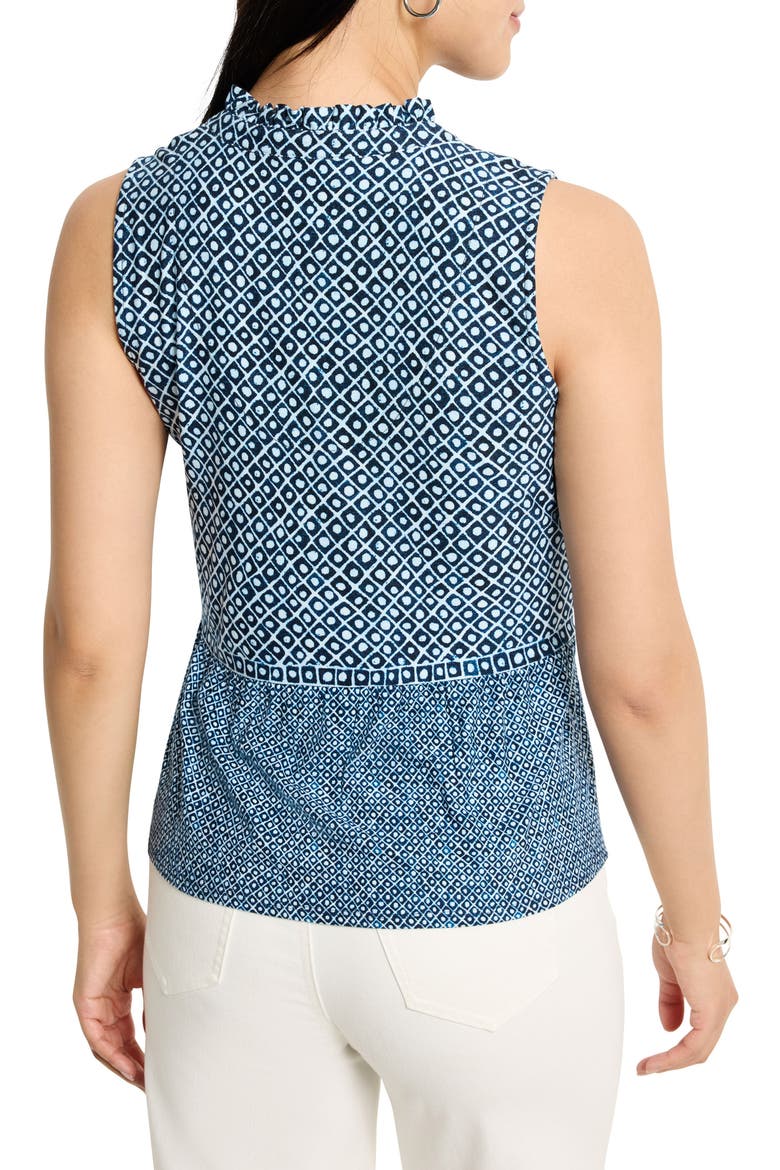 Coastal Geo Tank, Alternate, color, BLUE MULTI