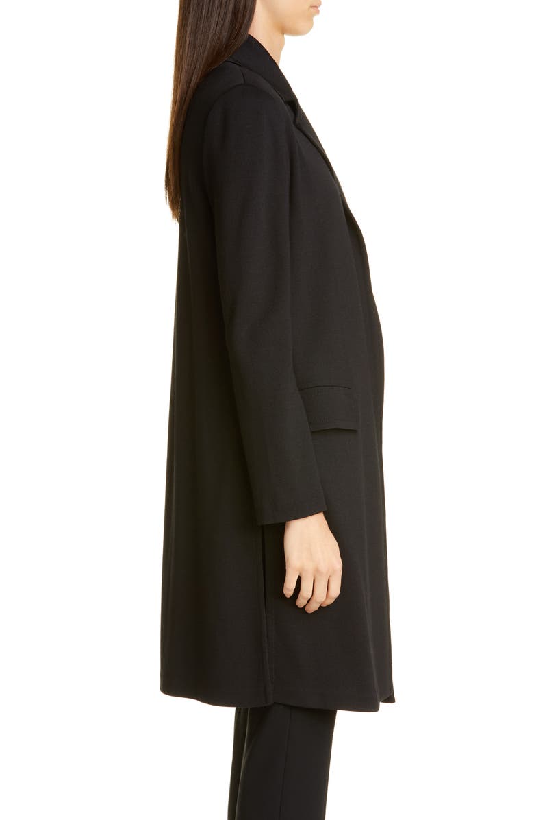 St. John Collection Topstitch Milano Knit Jacket, Alternate, color, 