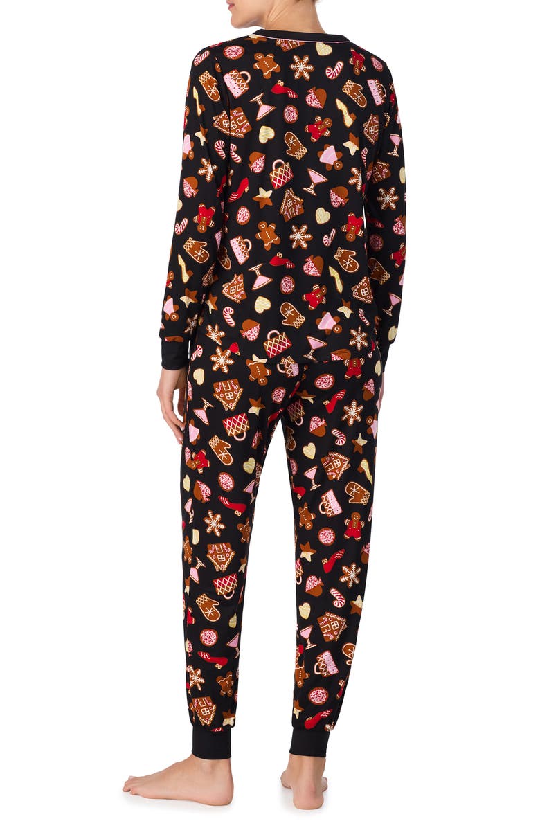 Kate Spade New York print pajamas, Alternate, color, 