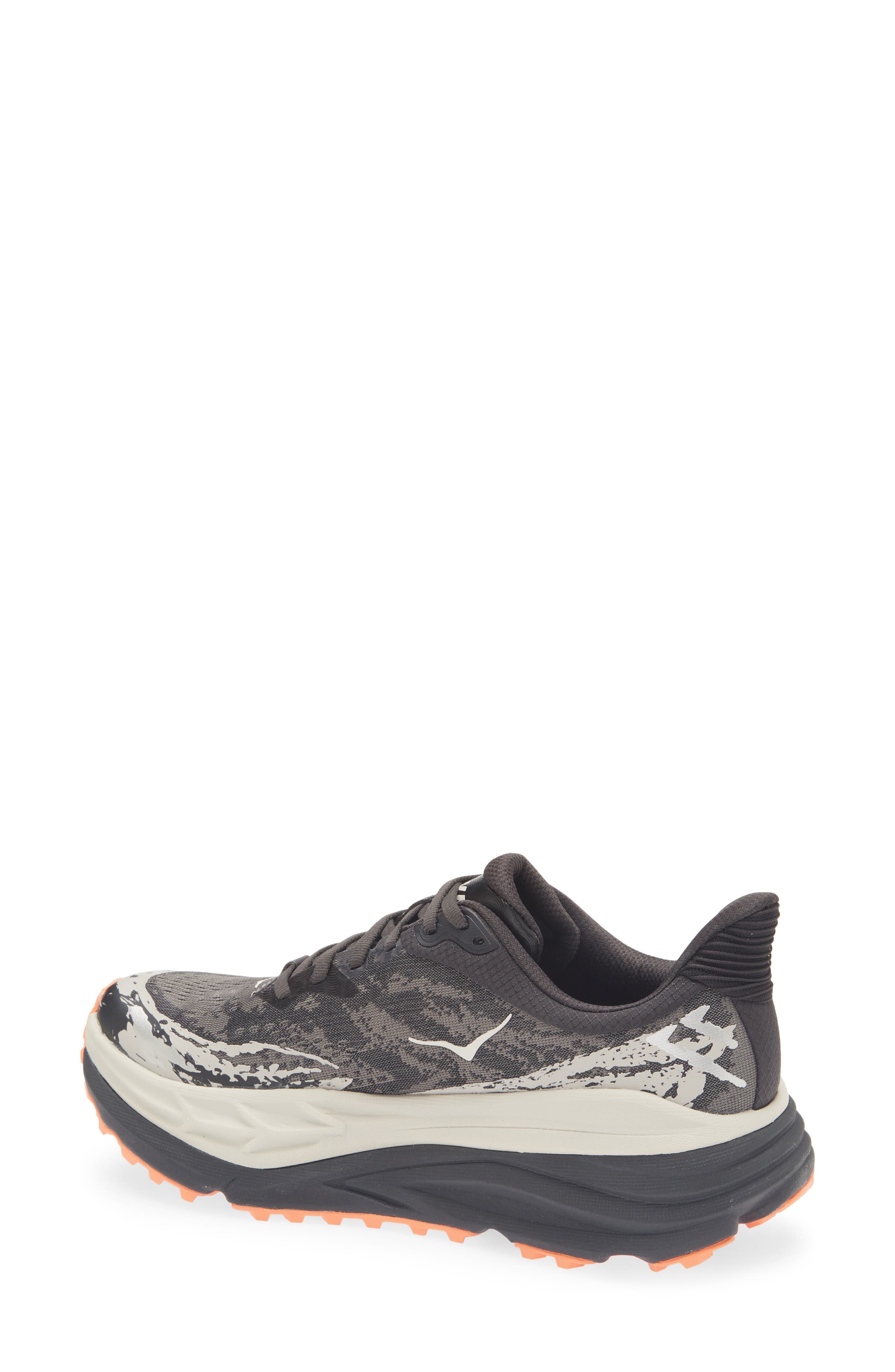 HOKA Stinson ATR 7 Running Shoe, Alternate, color, Black / Putty