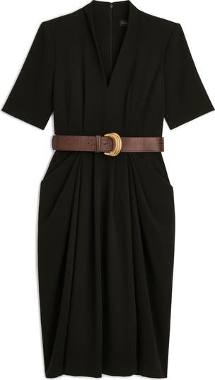 Donna Karan New York Belted Midi Dress | Nordstrom