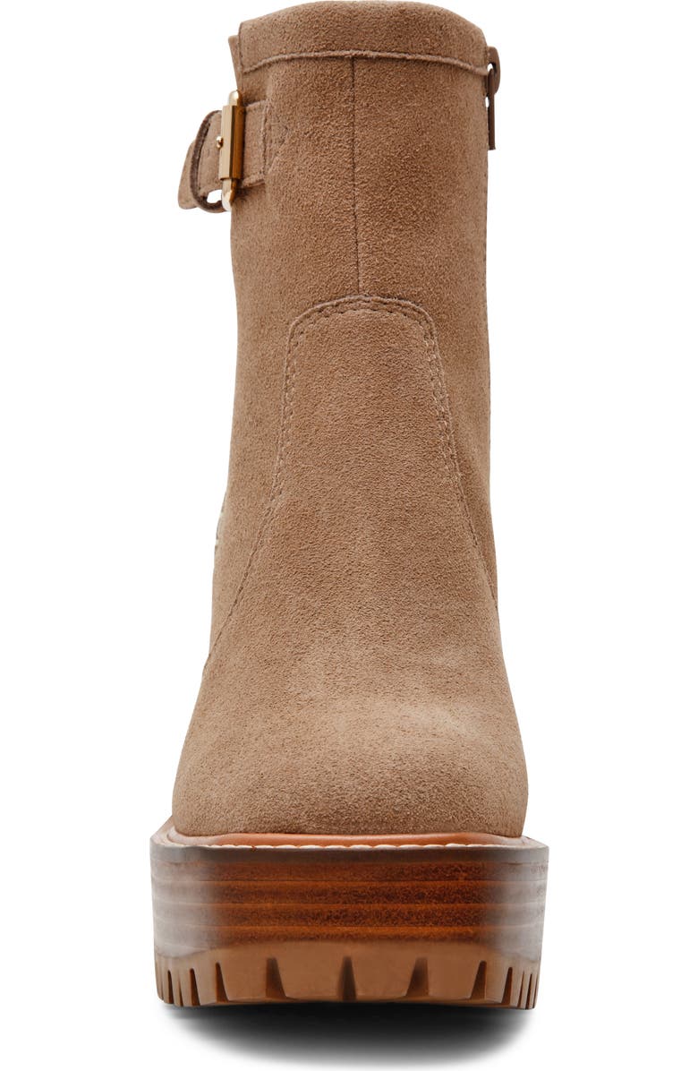 Steve Madden Summit Platform Bootie, Alternate, color, Taupe Suede