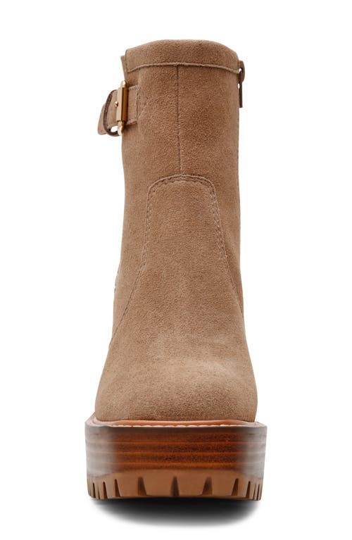 Steve Madden Summit Faux Shearling Penny Loafer In Brown