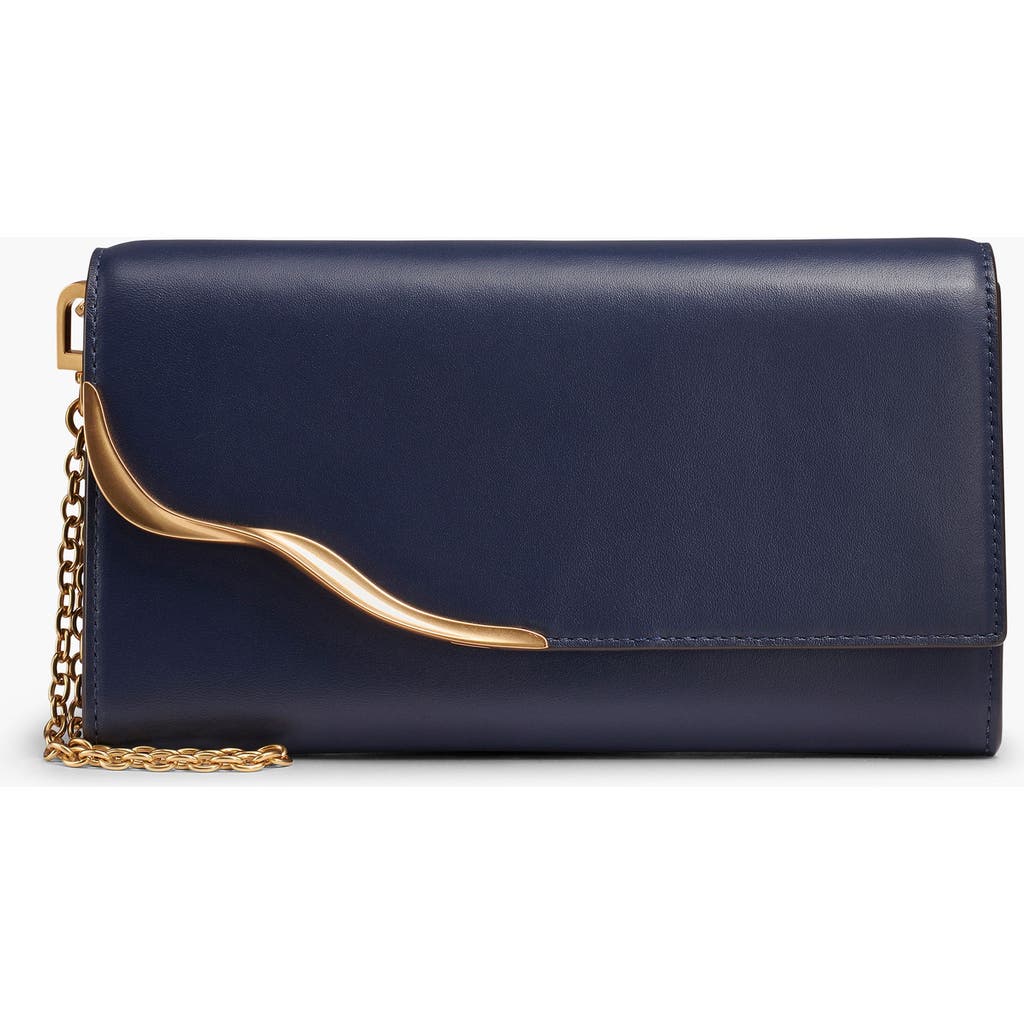 Donna Karan New York Malverne Wristlet In Blue