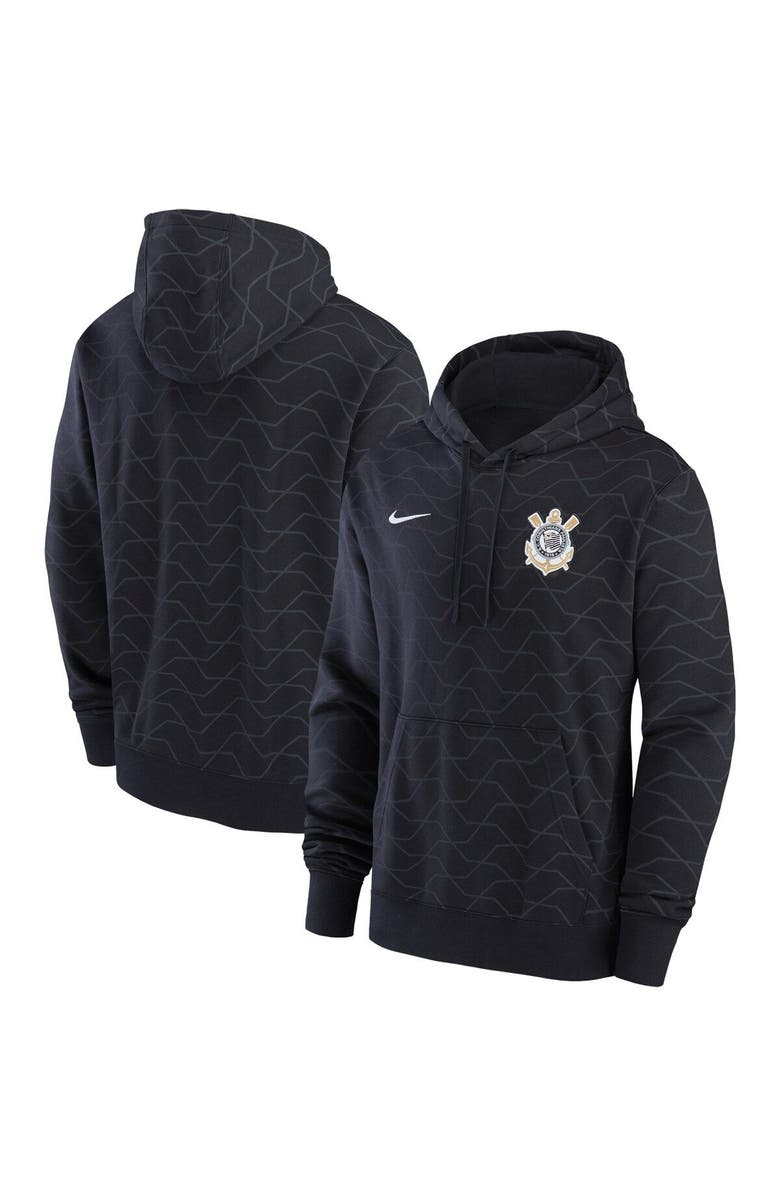 Nike Men's Nike Black Corinthians Fleece Pullover Hoodie, Main, color,