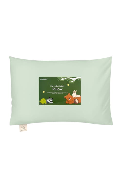 KeaBabies 1-Pack Cuddly Toddler Pillow in Sage  product