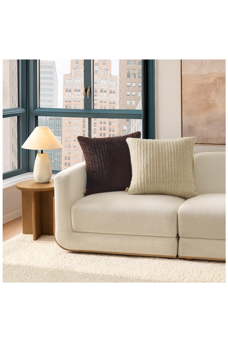 Jennis Euro Pillow, Alternate, color, BURNT CEDAR TIPPED