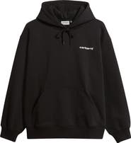 Carhartt Work In Progress Logo Hooded Sweatshirt