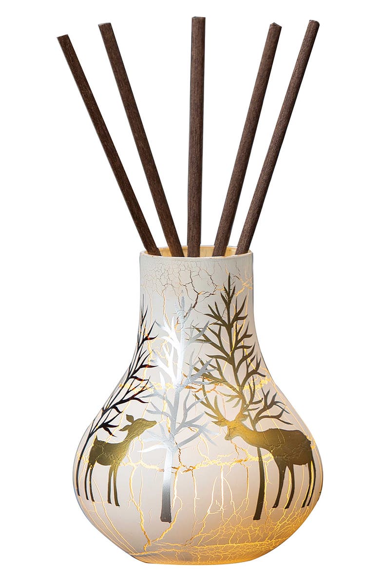 HOME ESSENTIALS AND BEYOND Enchant LED Jumbo Reed Diffuser, Main, color,