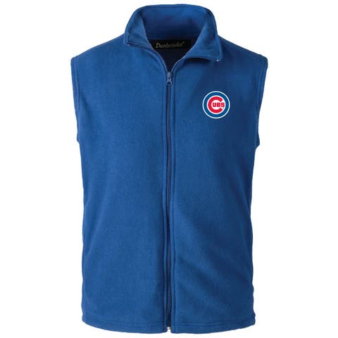 Men's Dunbrooke  Royal Chicago Cubs Full-Zip Vest