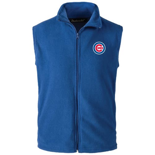 Dunbrooke Royal Chicago Cubs Full-zip Vest
