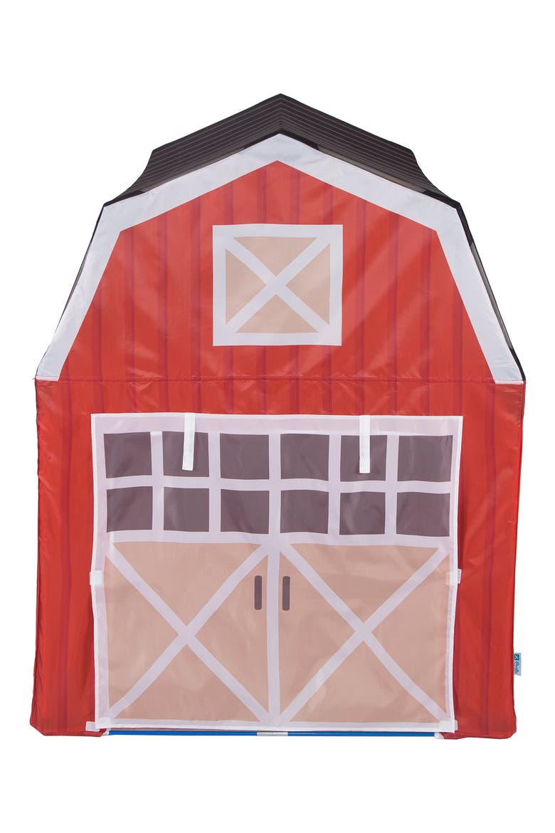 Barnyard Play House, Alternate, color, RED