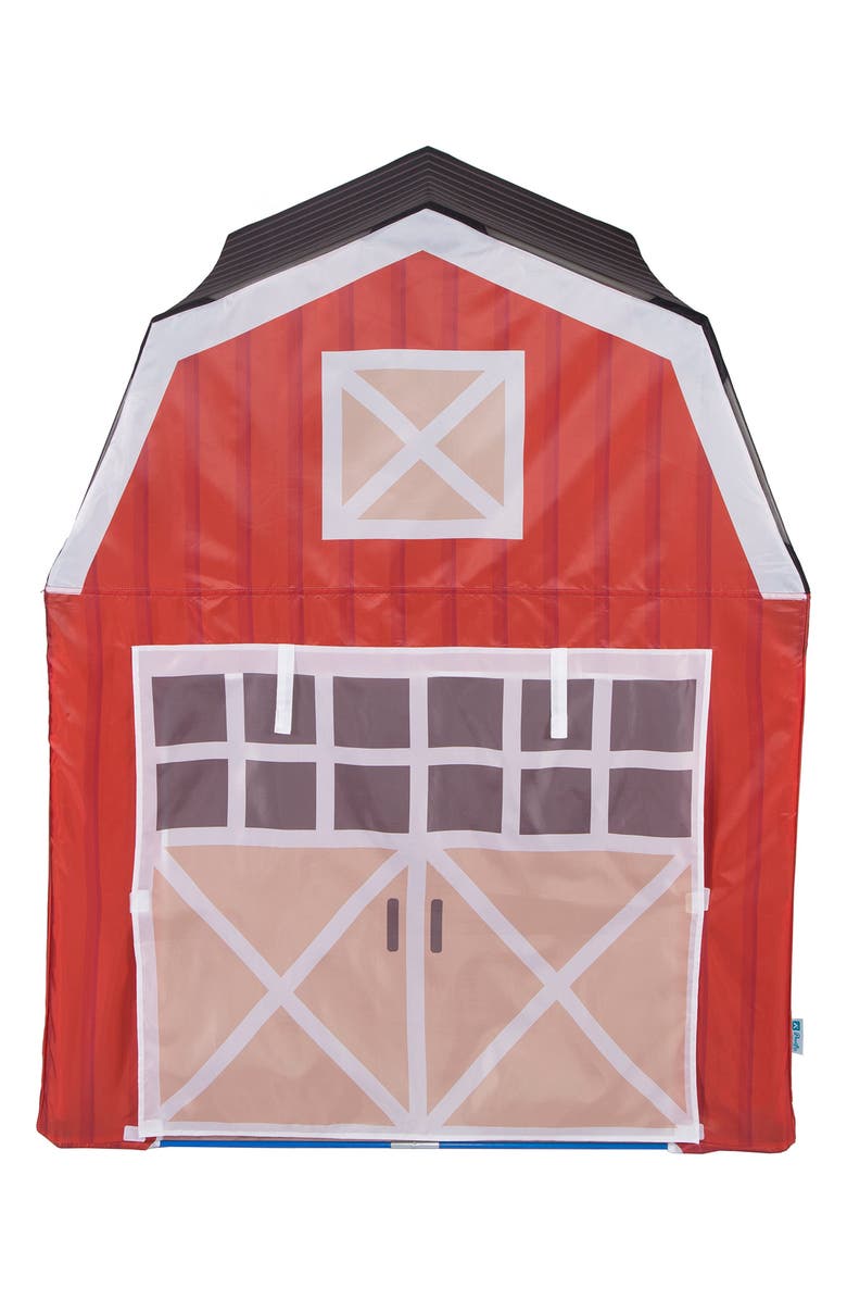 Pacific Play Tents Barnyard Play House, Alternate, color, Red