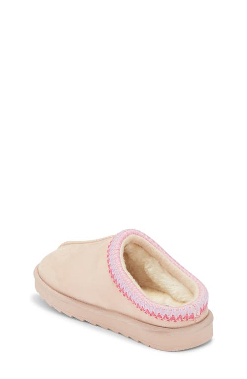 Mia Kids' Downee Scuff Slipper In Pink