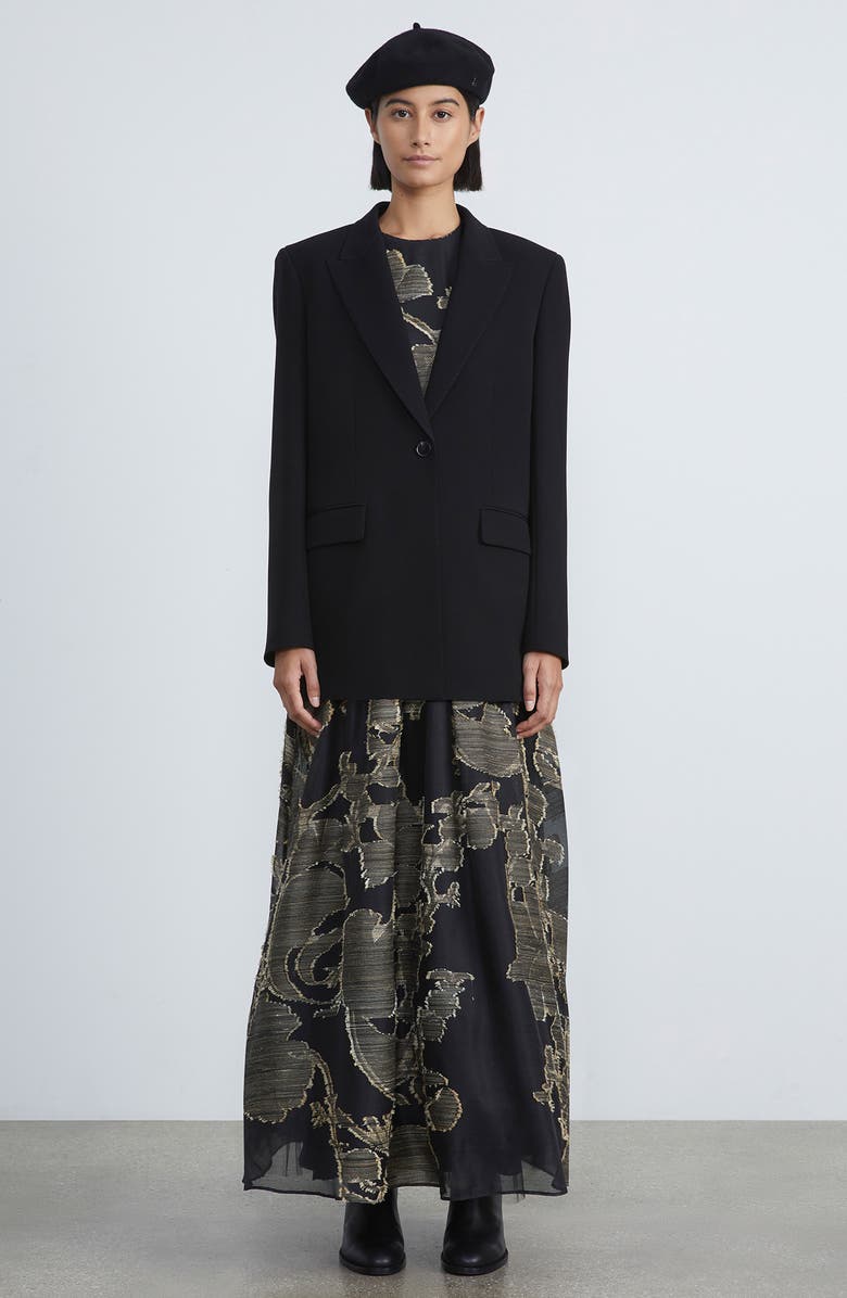 Lafayette 148 New York Finesse Crepe Blazer, Alternate, color, 