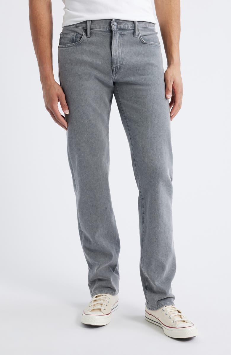 HIROSHI KATO The Hammer Straight Leg 10.5-Ounce Stretch Selvedge Jeans, Main, color, Granite