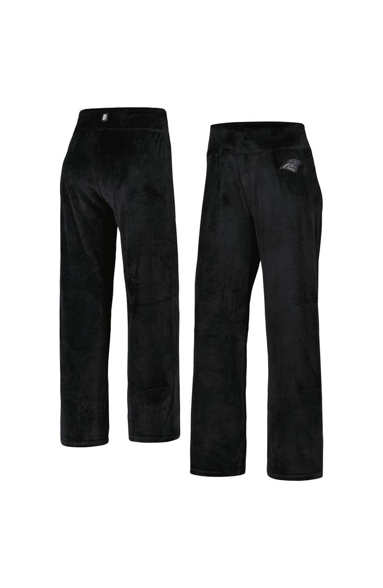DKNY SPORT Women's DKNY Sport Black Carolina Panthers Demi Straight Leg Pants, Main, color, Black