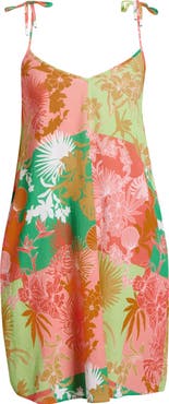 Sanctuary Floral Print Cover-Up Dress