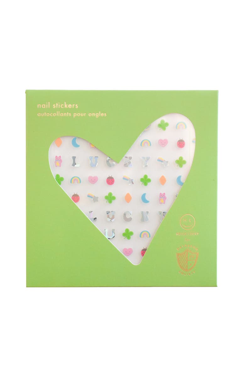 Daydream Society Lucky Me St. Patrick's Day Nail Stickers, Main, color, Assorted Pre-Pack