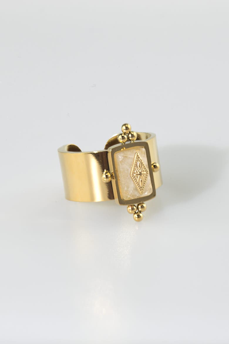 Royal Knight Ring, Main, color, Gold