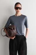 COS Fluid Silk T-shirt