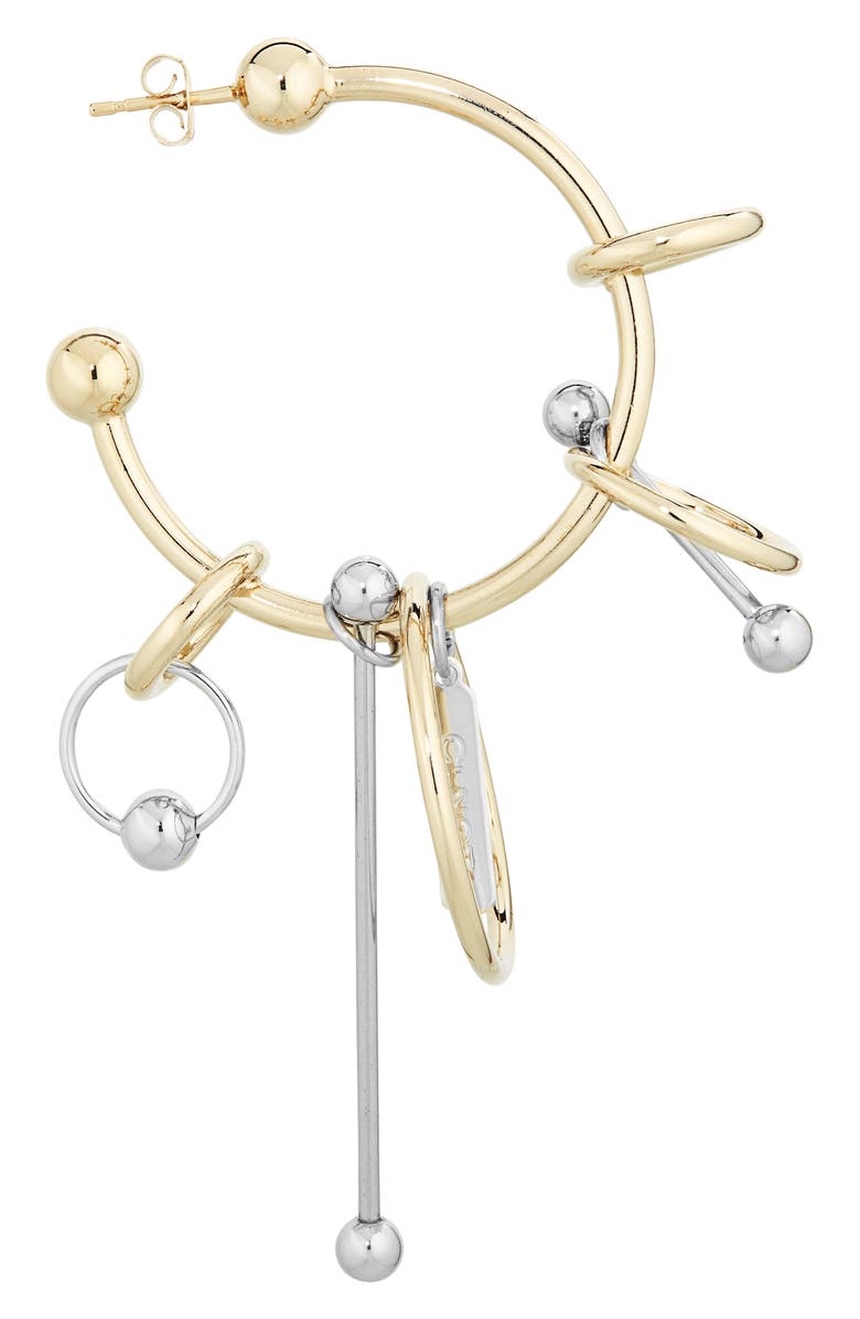 Justine Clenquet Carl Single Hoop Earring, Alternate, color, 