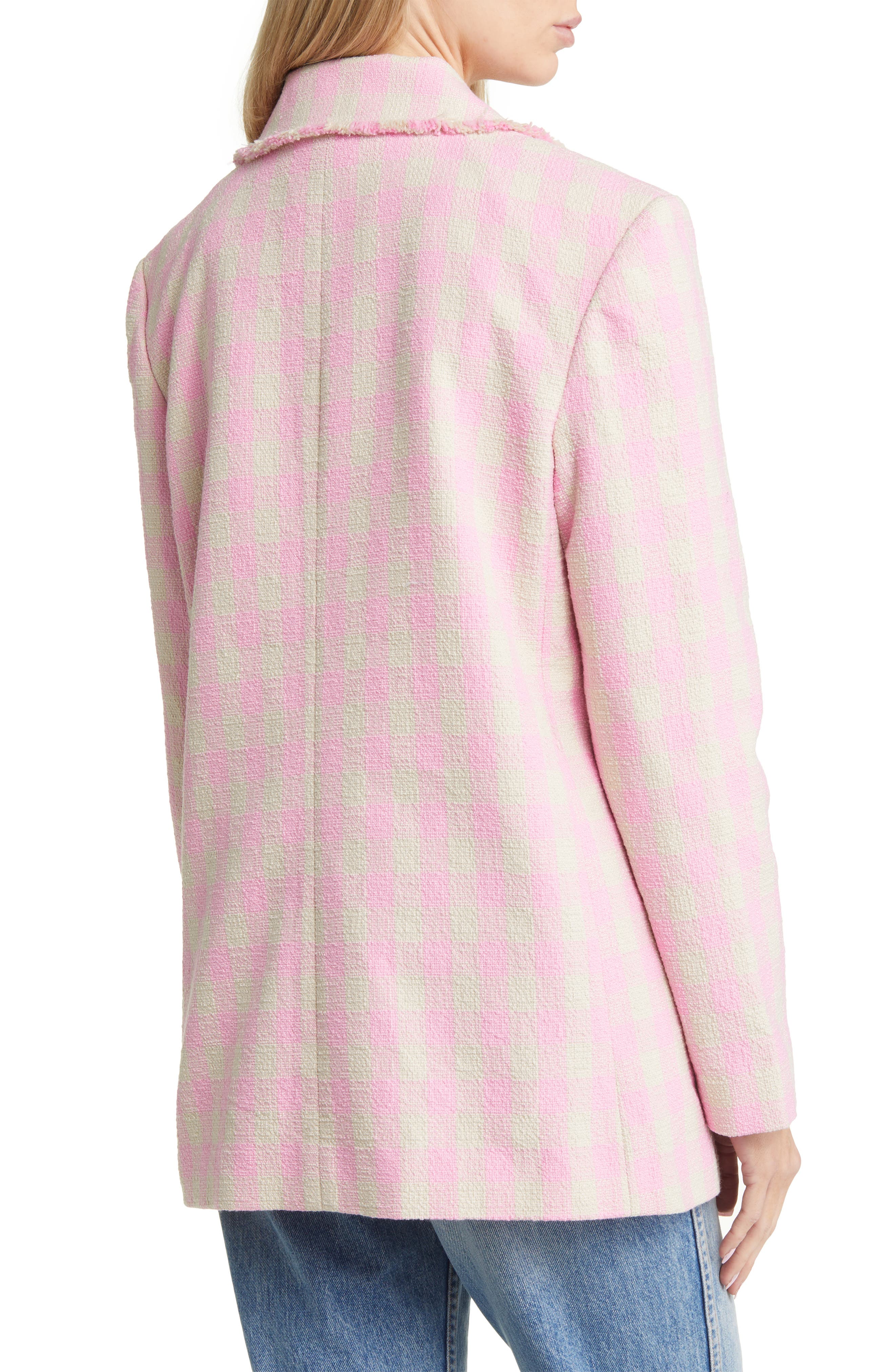 Bree Kae Check Tweed Blazer - image 2