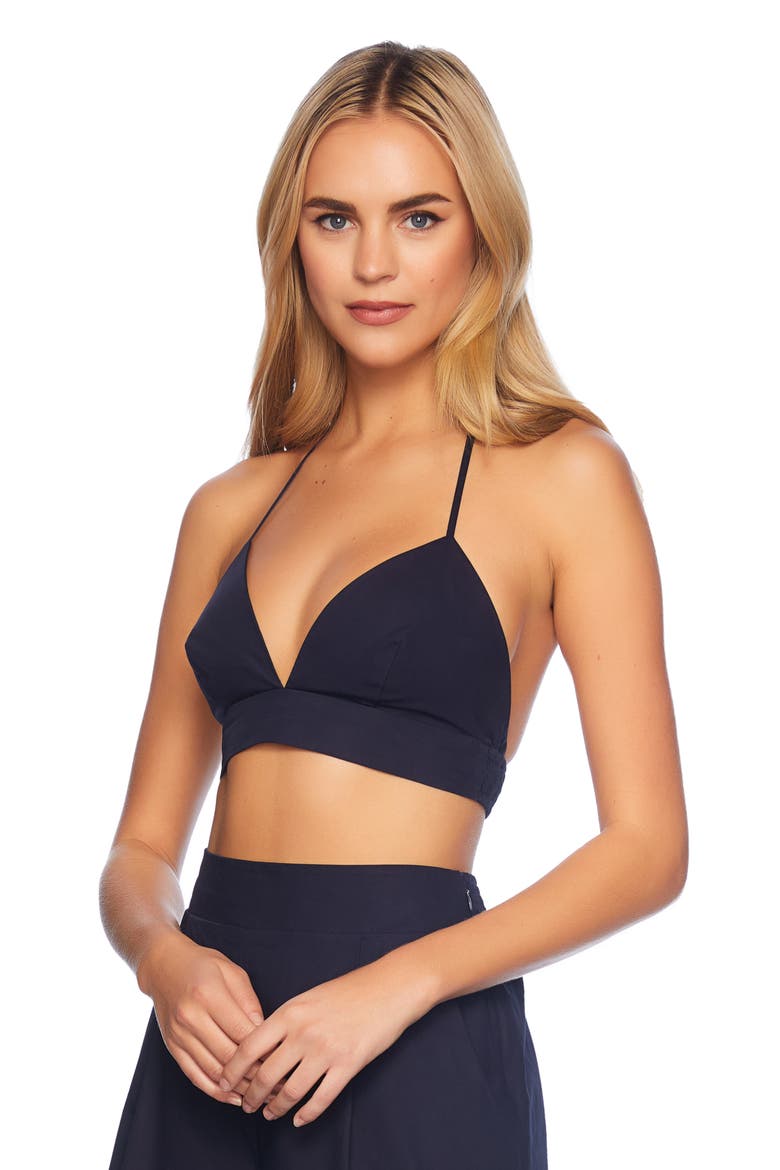 Poplin Crop Camisole, Alternate, color, MIDNIGHT