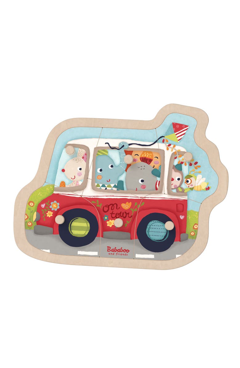 Bababoo and friends<sup>®</sup> Friends on Tour Discovery Puzzle, Main, color, Red