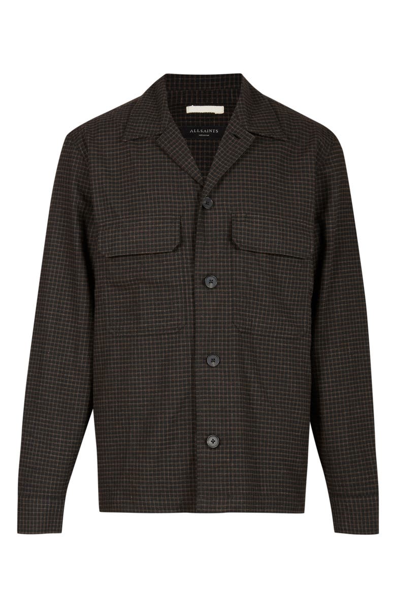 AllSaints Nate Plaid Jacket, Alternate, color,