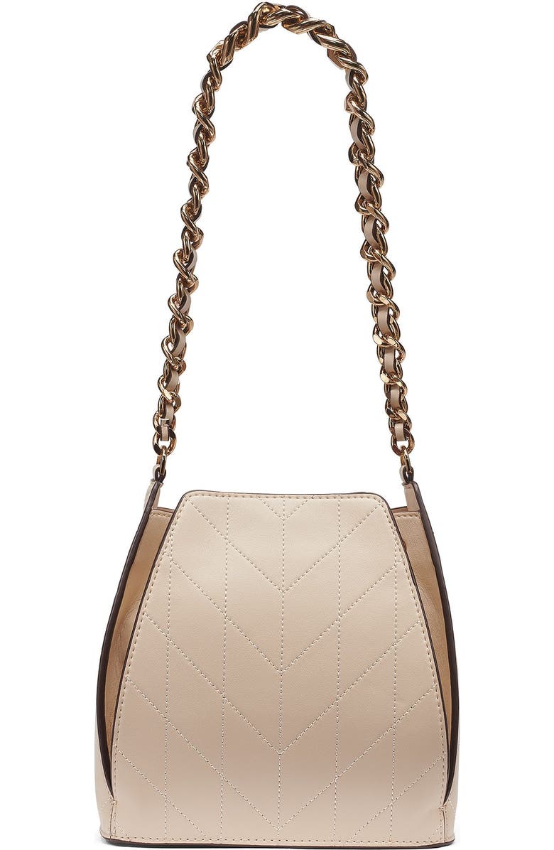 KARL LAGERFELD PARIS Fantina Crossbody, Alternate, color, Brie