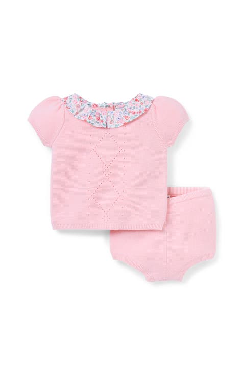 Baby Floral Collar Matching Set (Infant)