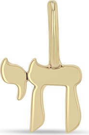 Zoë Chicco 14K Gold Midi Bitty Chai Charm
