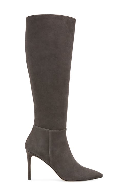 Stuart Weitzman Avenue Stiletto Boot In Slate