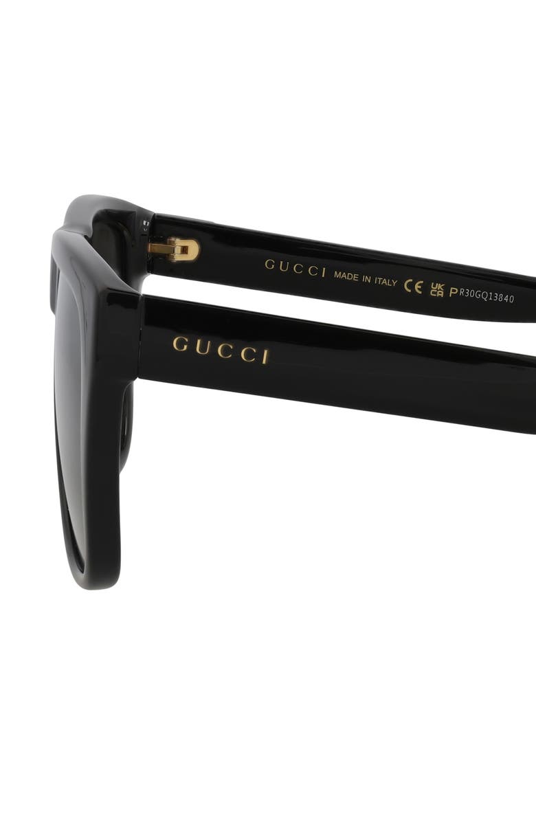 Gucci 57mm Core Square Sunglasses, Alternate, color,