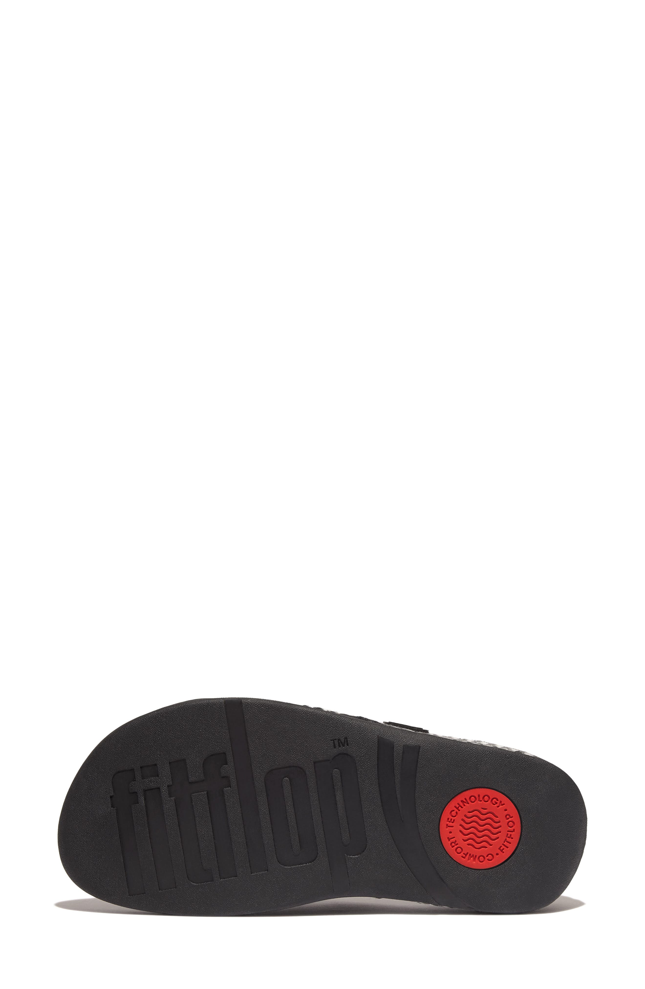 FitFlop Surfa Flip Flop, Alternate, color, Black