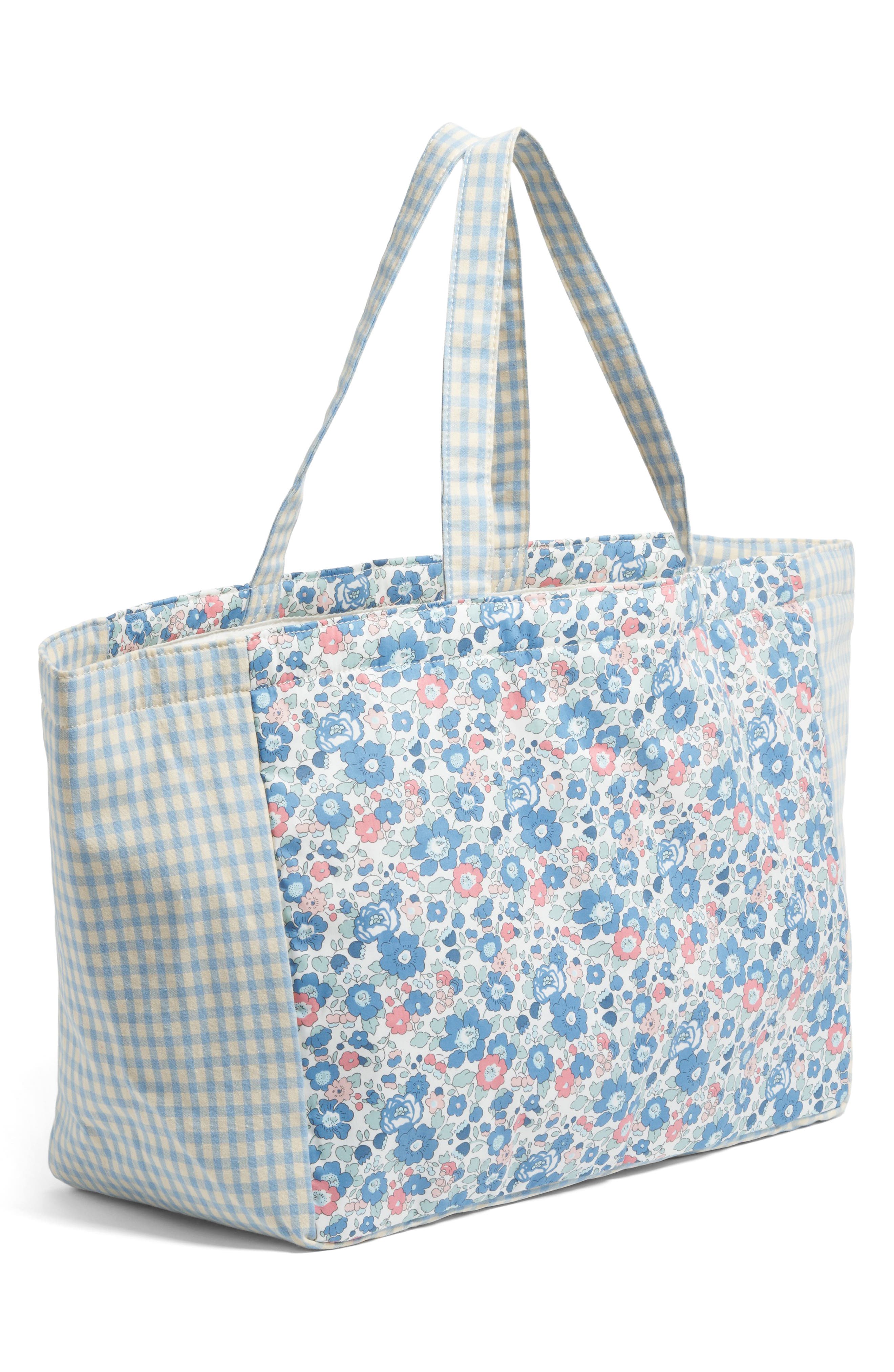 Stoney Clover Lane x Liberty Everything Cotton Tote, Alternate, color, Betsy