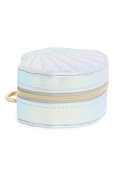 Seasheel Faux Leather Jewelry Box