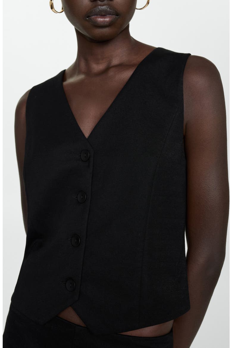 Vest, Alternate, color, BLACK
