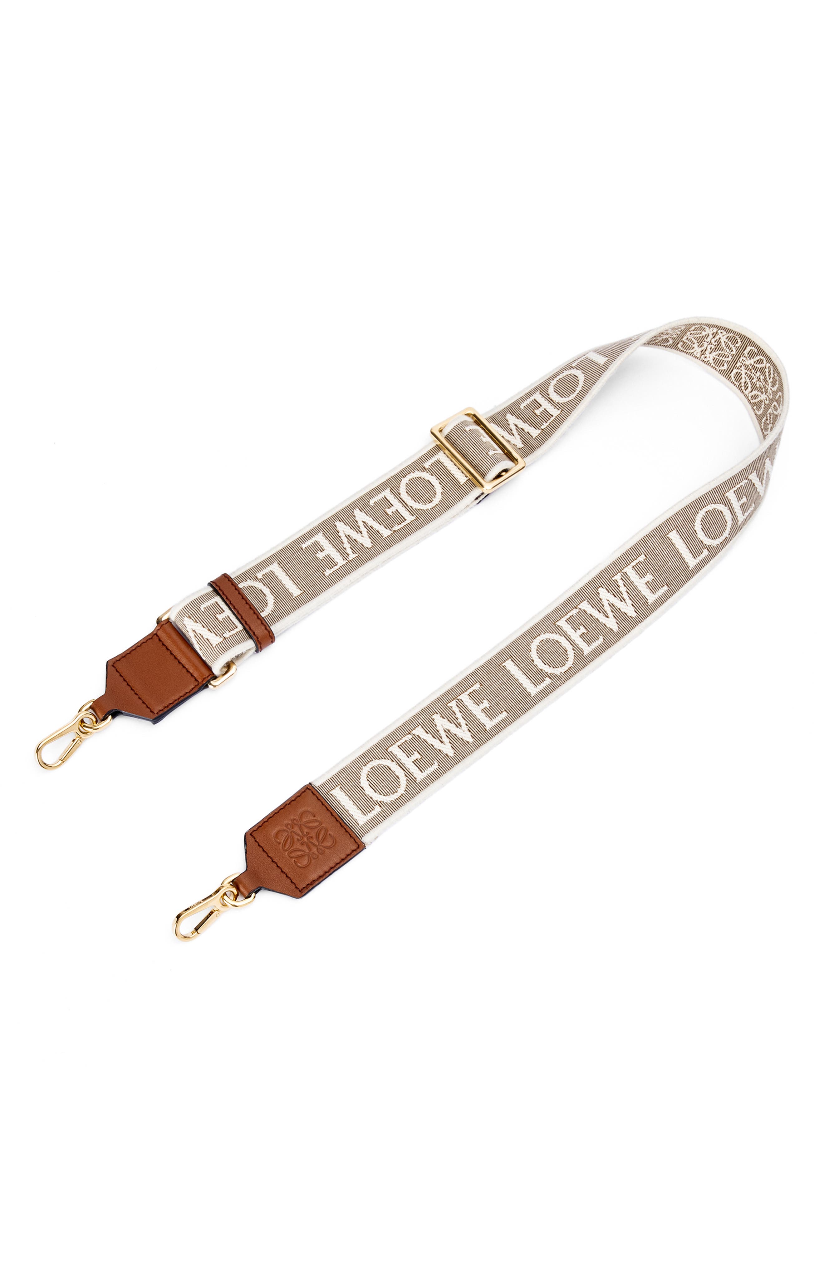 Loewe Anagram Logo Jacquard Bag Strap, Main, color, 